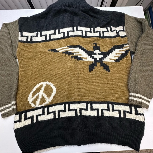 Without Walls XL black knitted men sweater - Picture 2 of 5